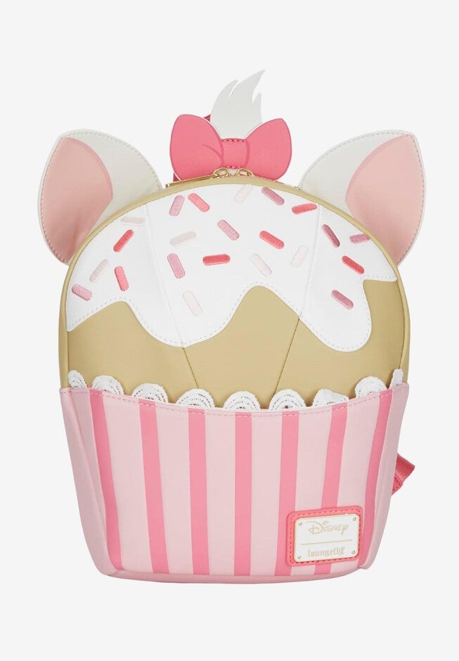 Loungefly x Disney Marie Mini Backpack Cupcake, PINK, hi-res image number null