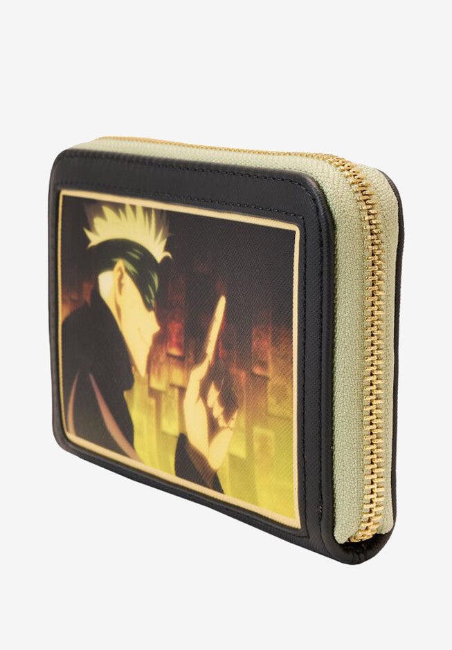 Loungefly X Jujutsu Kaisen Satoru Goju Zip Around Wallet, , alternate image number null