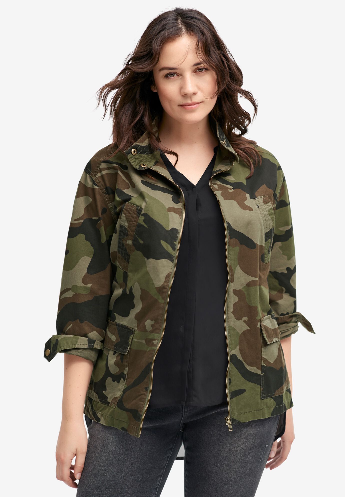 Camo Utility Jacket, , alternate image number 2