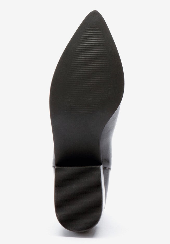Leather Chelsea Bootie, , alternate image number null