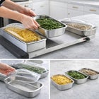 2-in-1 Triple Buffet Server & Warming Tray  image number null
