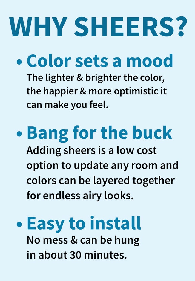 BH Studio Sheer Voile Scarf Valance image number 2