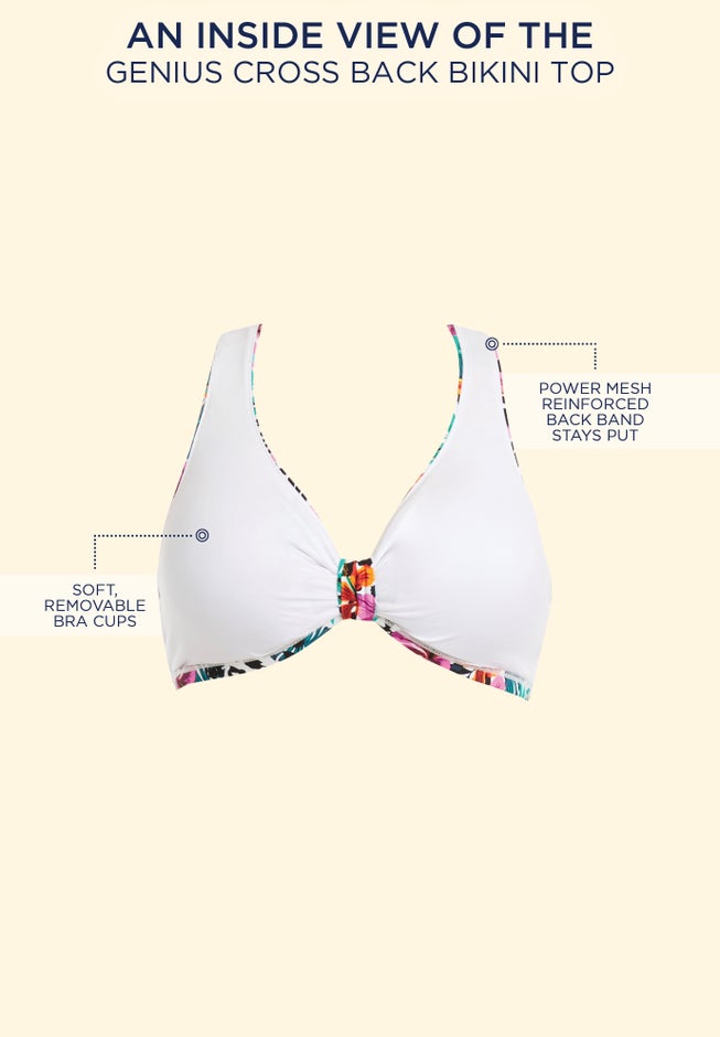 Genius Cross Back Bikini Top image number 3
