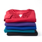 Suprema&reg; Lace Trim Duet Top image number null