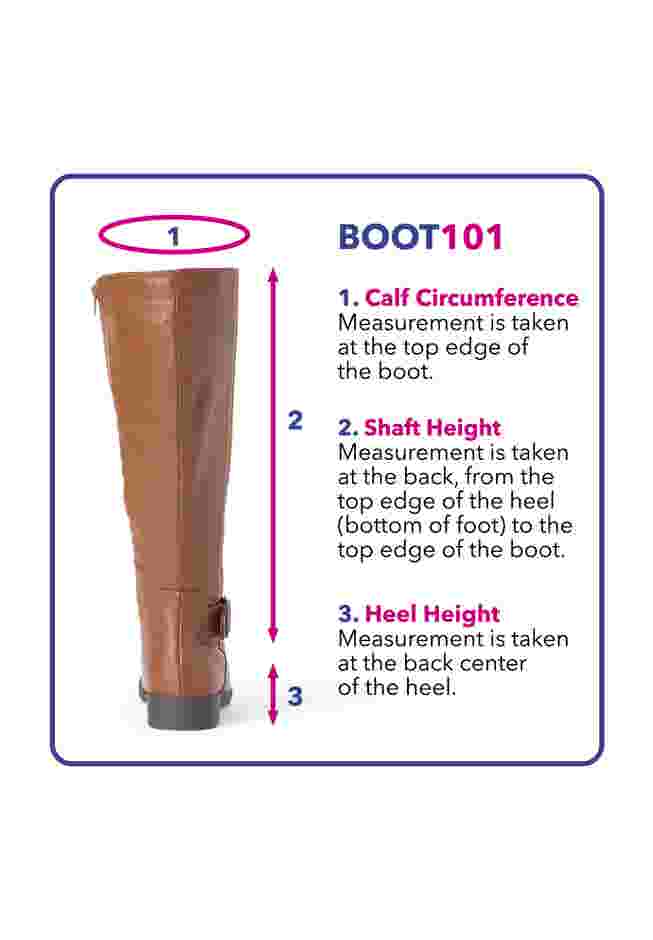 The Janis Tall Wide Calf Leather Boot By Comfortview image number 7