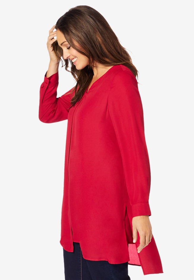 Flyaway V-Neck Tunic image number 2