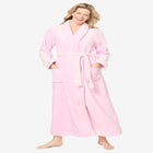 Plush Wrap Robe image number null