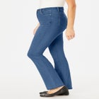 Bootcut Stretch Comfort Denim Five-Pocket Jeans image number null
