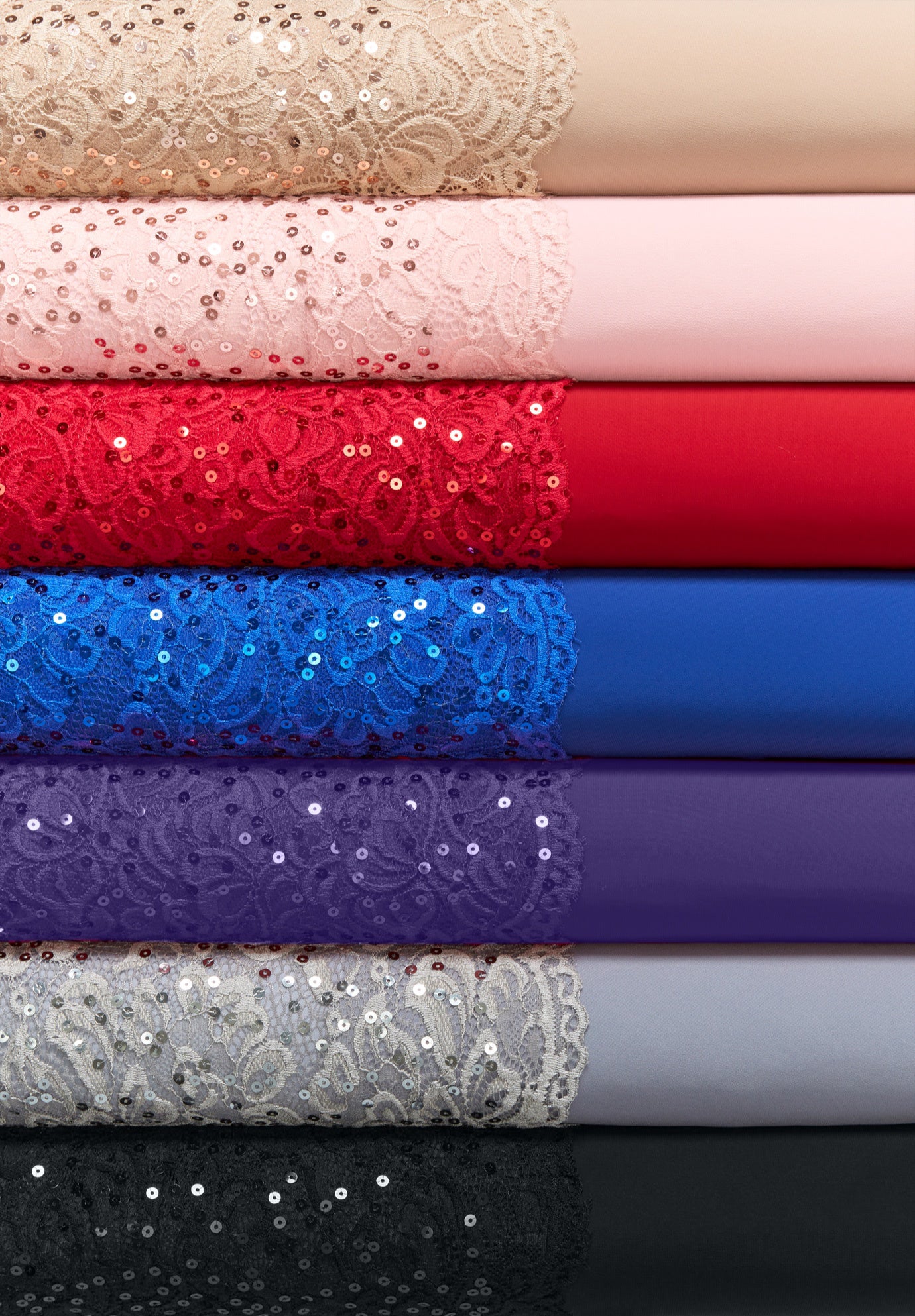 Plus Size Sequin Lace Three Quarter Sleeve A-Line Gown image number 5