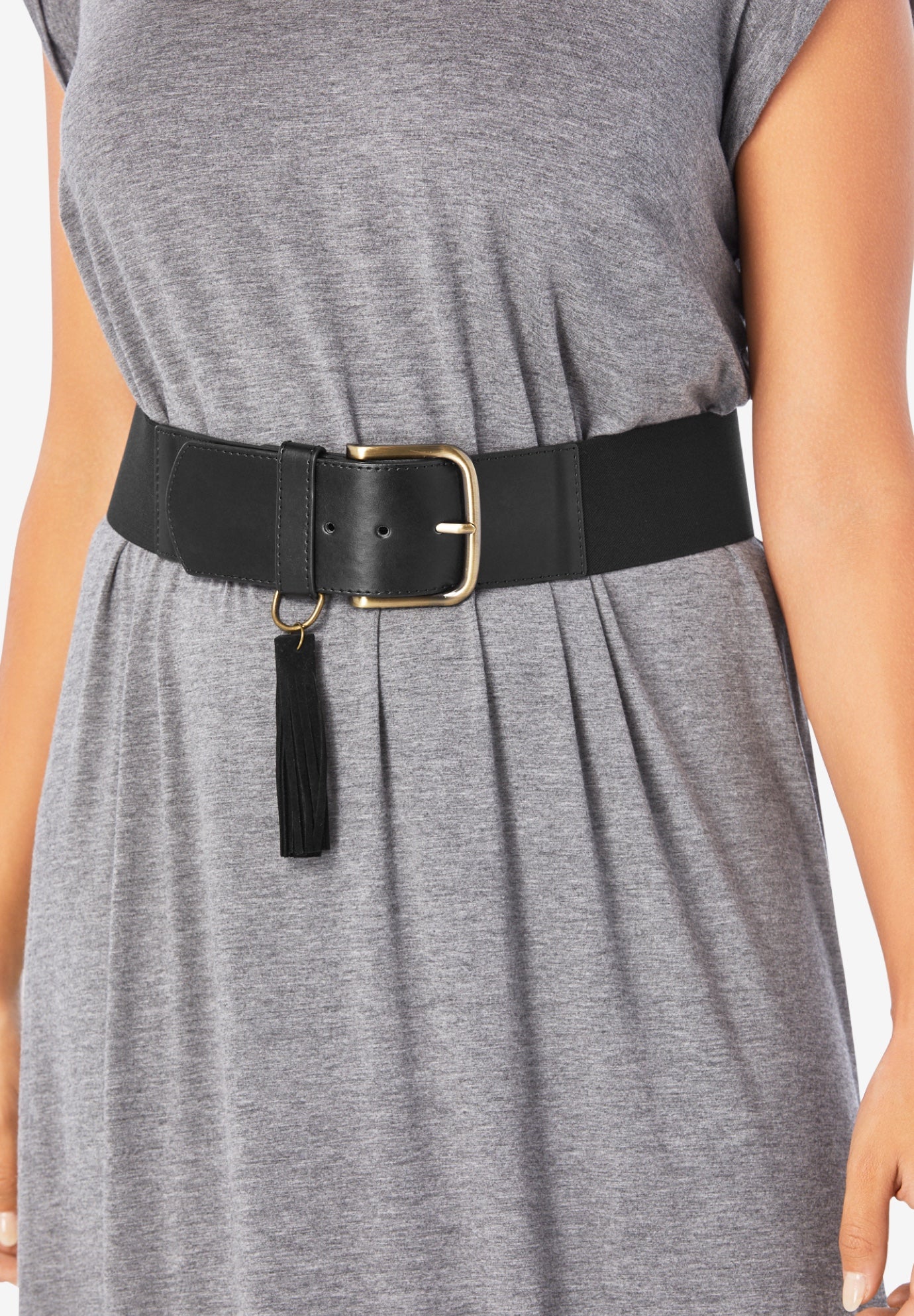 Stretch Tassel Belt image number 1