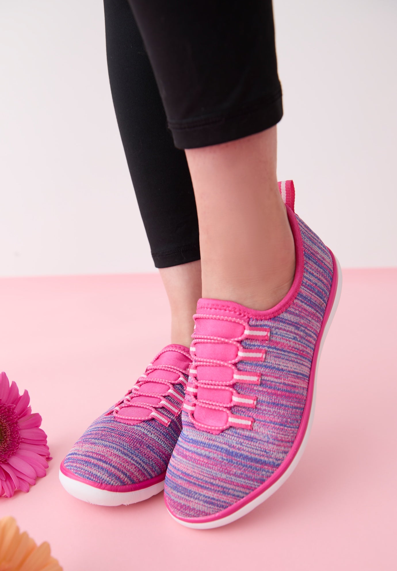 The CV Sport Ariya Textured Knit Slip On Sneaker image number 0