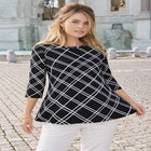 Stretch Knit Swing Tunic image number null