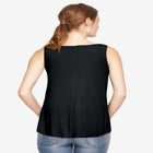 V-Neck Pointed Front Tank image number null