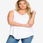V-Neck Pointed Front Tank image number null