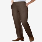 Straight Leg Fineline Pull-On Stretch Denim Jeans image number null