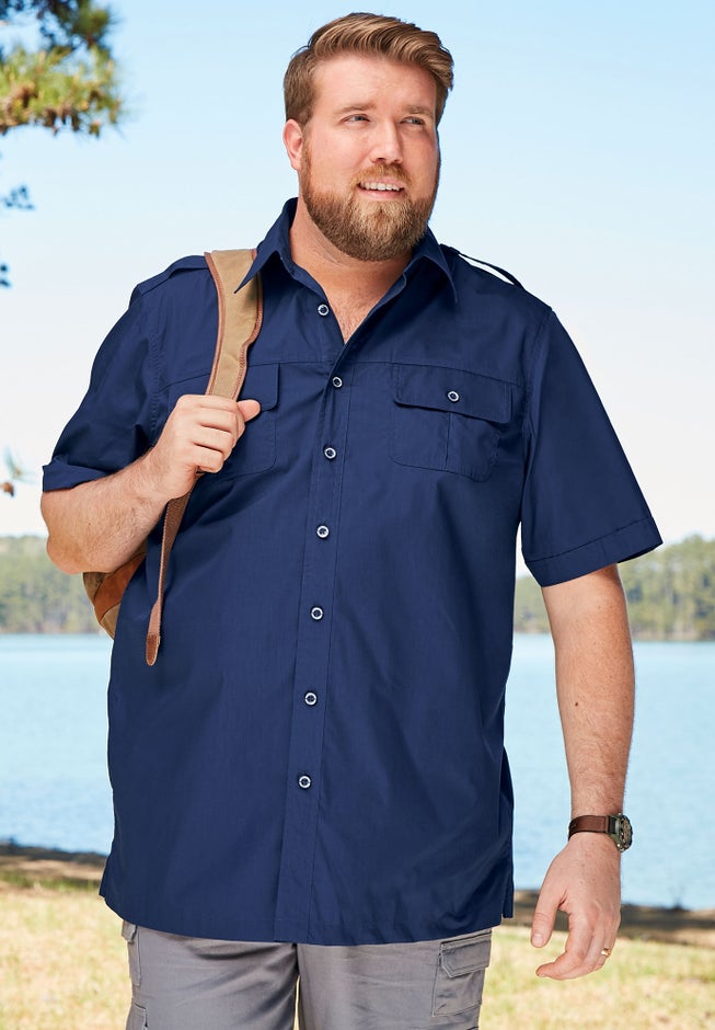 Short-Sleeve Pilot Shirt image number 5