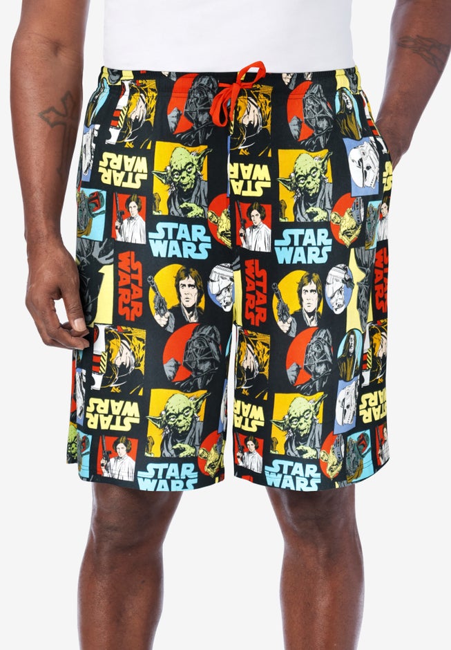 Licensed Novelty Pajama Lounge Shorts image number 3