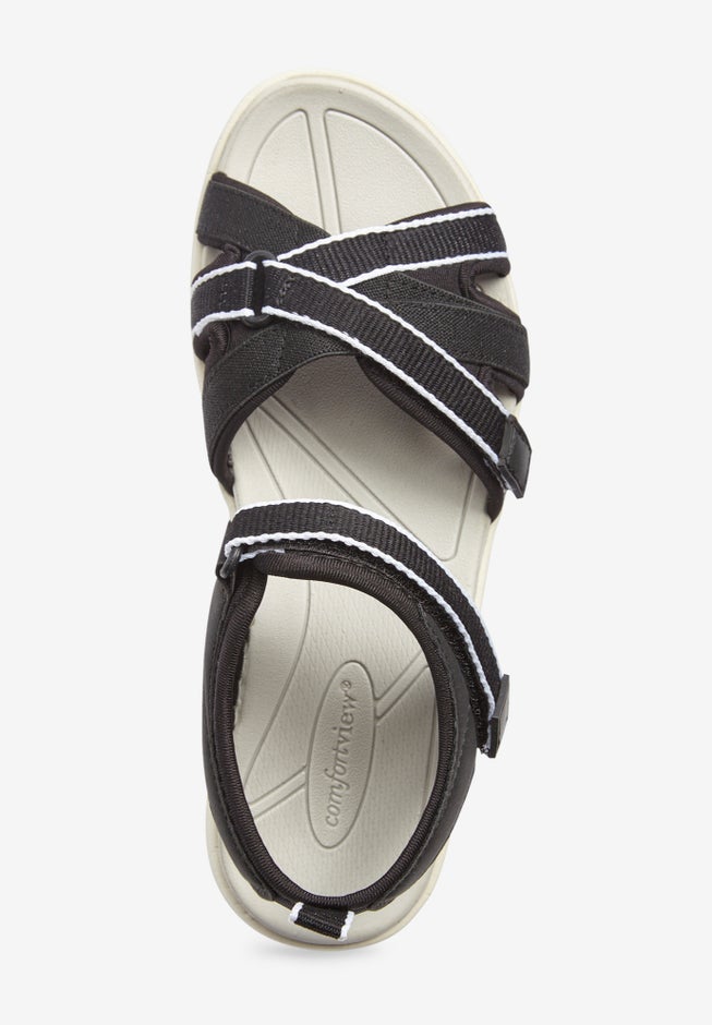 The Annora Nubuck-Like Adjustable Water Friendly Sandal image number 4