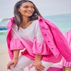 Stretch Denim Jean Jacket image number null