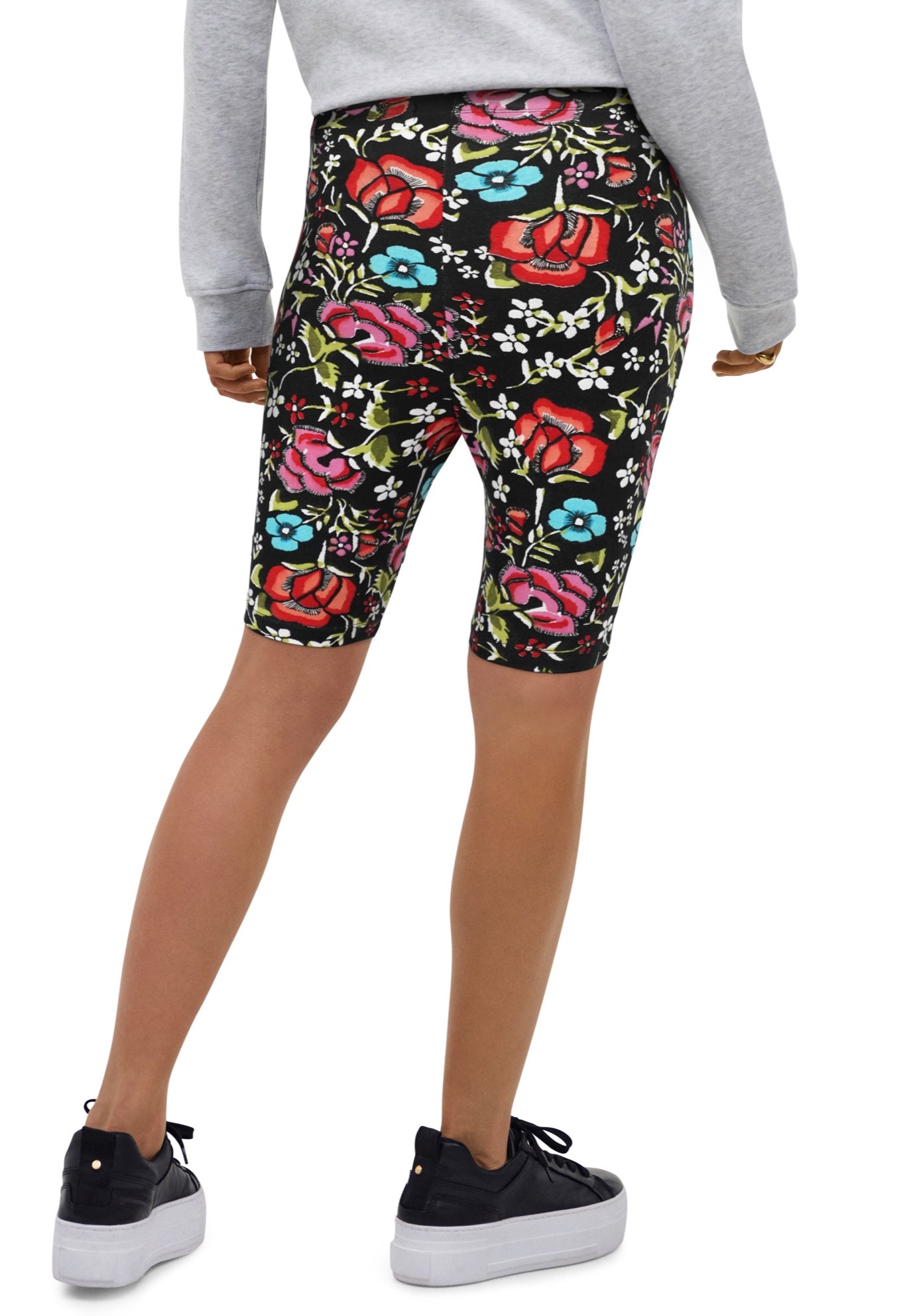 Ellos Studio Stretch Cotton Spandex Bike Shorts image number 2