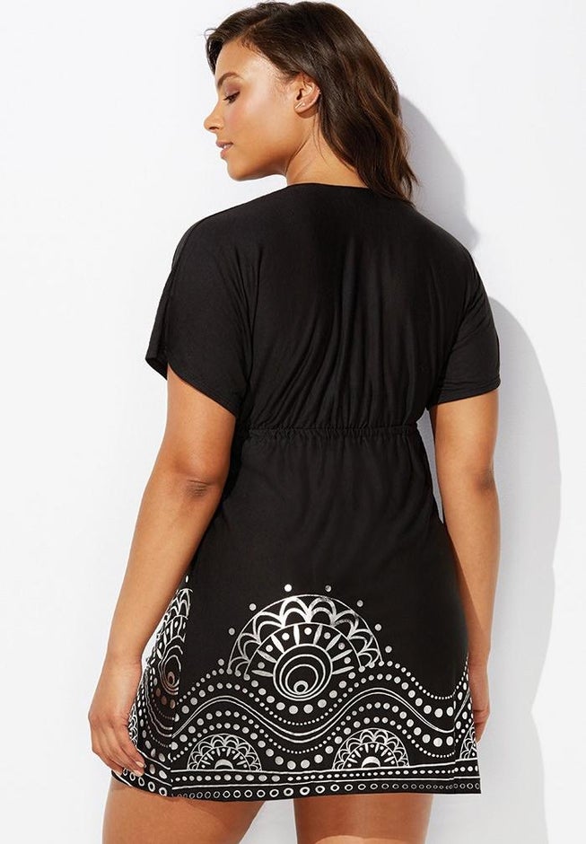 Kate V-Neck Cover Up Dress image number 1