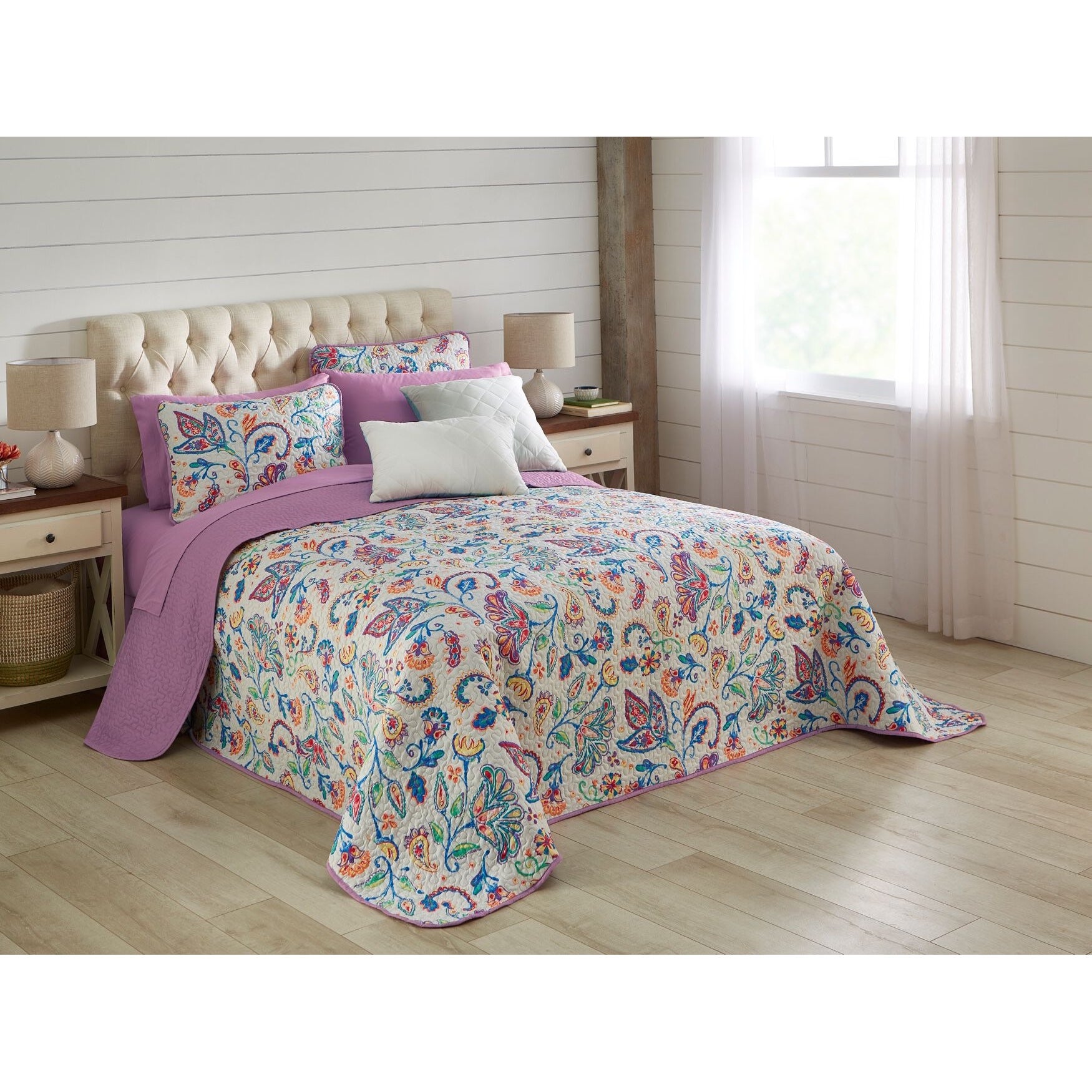 BH Studio Reversible Quilted Bedspread image number 5
