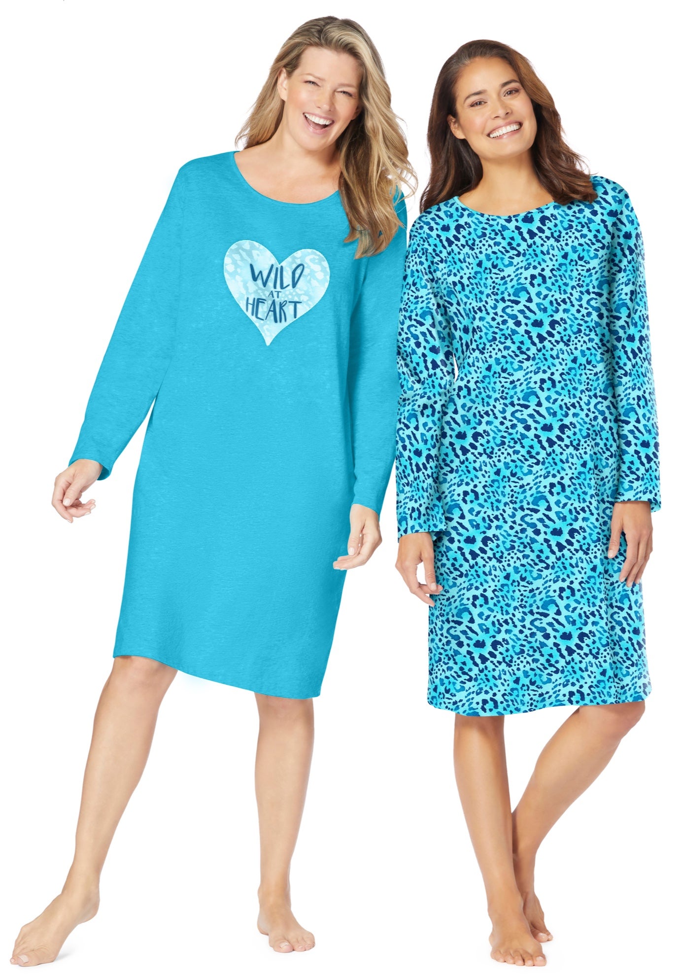 2-Pack Long-Sleeve Sleepshirt image number 6