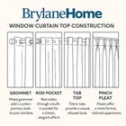 Poly Cotton Canvas Tab-Top Panel image number null