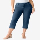 Plus Size 24/7 Stretch Capri Jean image number null