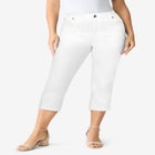Plus Size 24/7 Stretch Capri Jean image number null