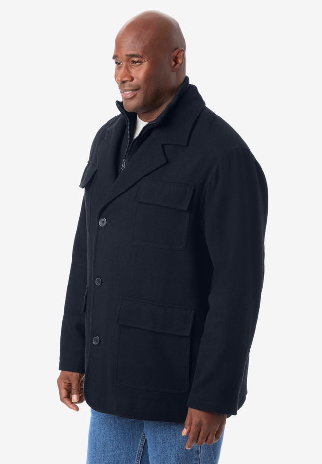 Multi-pocket Wool Inset Jacket image number 2