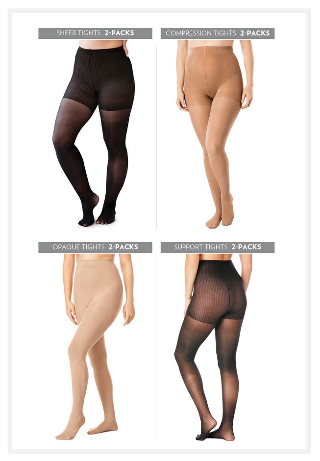 2-Pack Opaque Tights image number 6