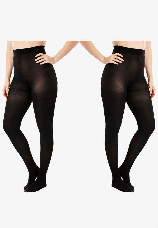 2-Pack Smoothing Tights  image number 3