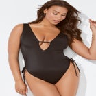 A-List Plunge One Piece Swimsuit image number null