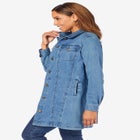 Long Denim Jacket image number null