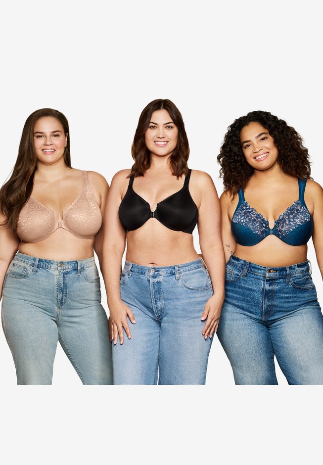 Wonderwire&reg; Front-Close Underwire Bra 1245 image number 8