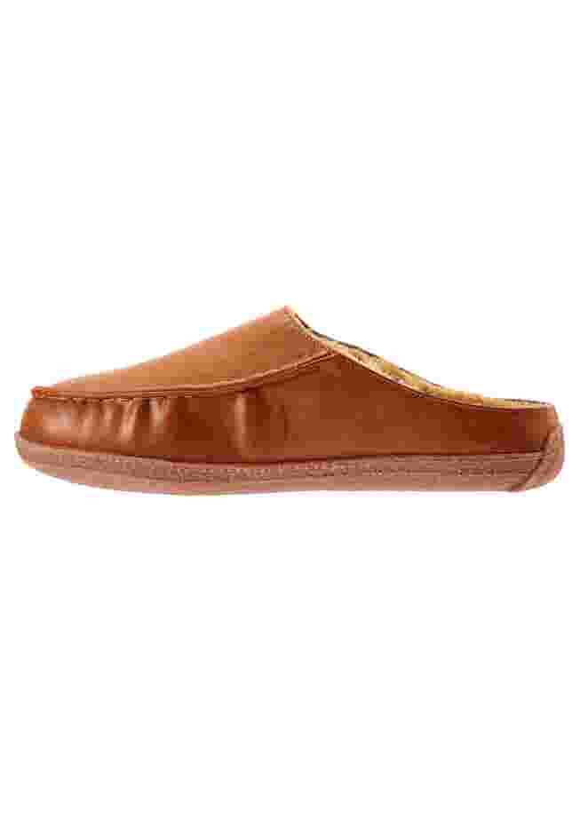 Fur-Lined Clog Slippers image number 3