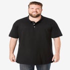 Longer-Length Shrink-Less&trade; Cotton Polo Shirt image number null
