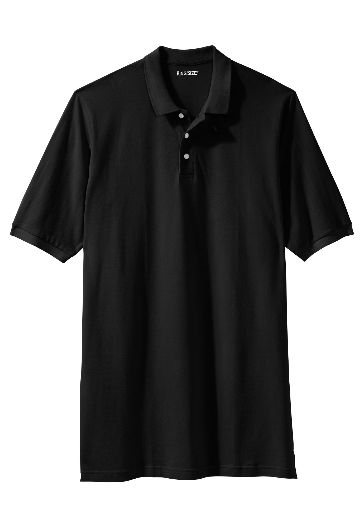 Longer-Length Shrink-Less&trade; Cotton Polo Shirt image number 0