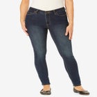 Slim-Leg Stretch Comfort Denim Five-Pocket Jeans image number null