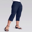 Stretch Denim Crop Jeggings image number null
