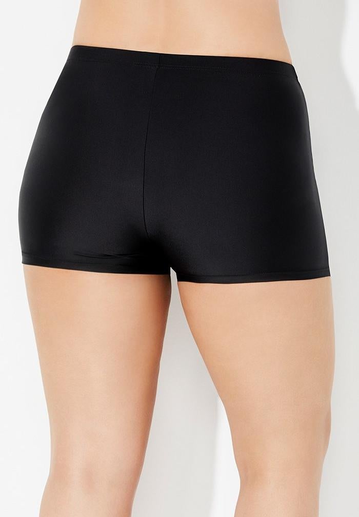 Side Slit Swim Skort image number 1