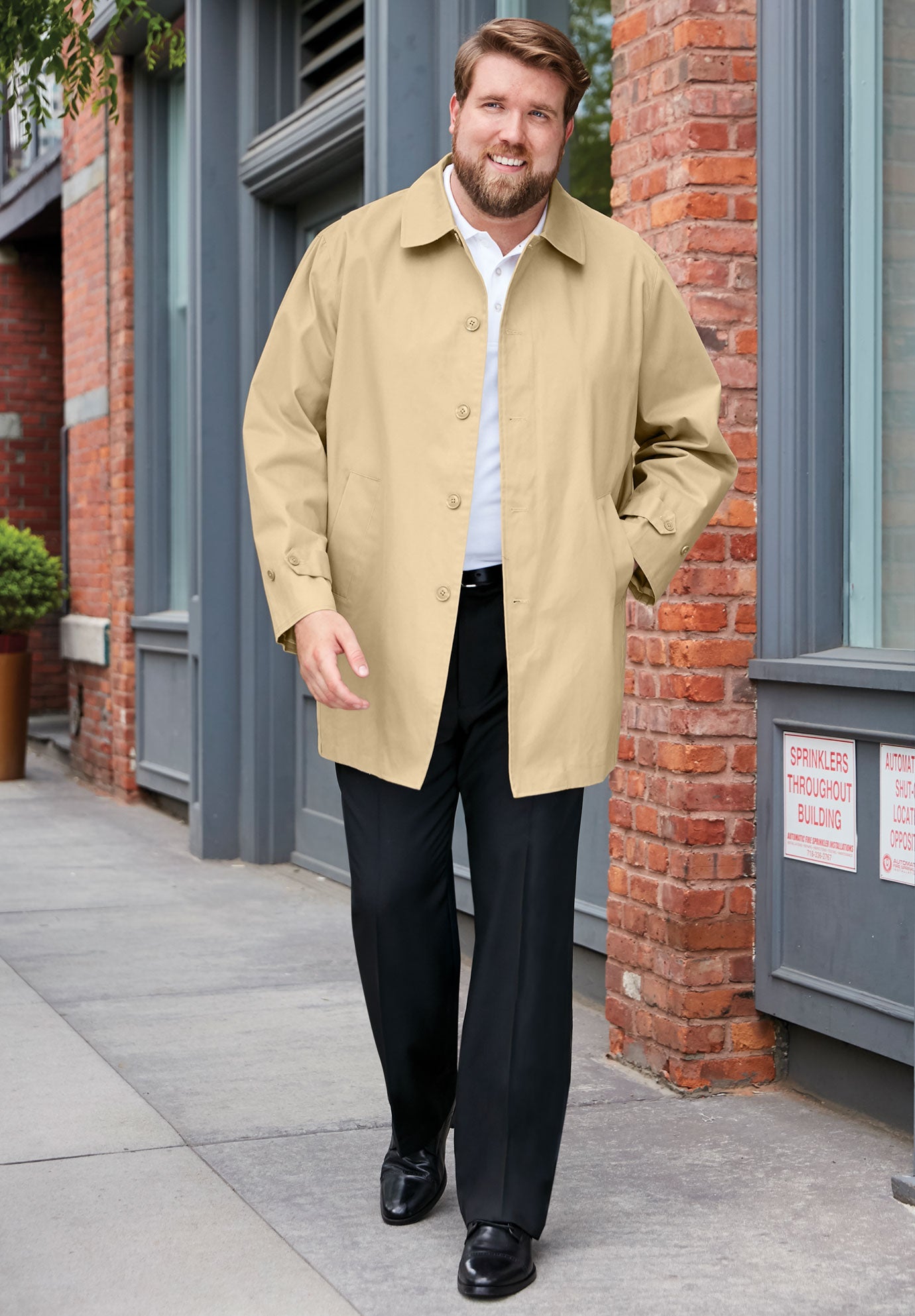 Water-Resistant Trench Coat image number 2