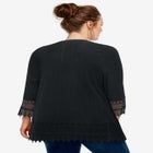 Crochet Trim Blouse image number null