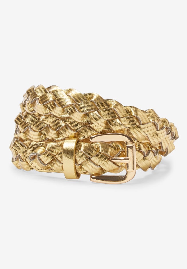 Metallic Braided Belt image number 2