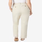 Adjustable Waist Straight-Leg Chino image number null