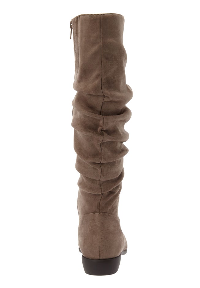 The Shelly Tall Wide Calf Boot By Comfortview image number 1