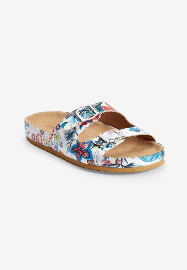 The Maxi Slip On Footbed Sandal image number 1