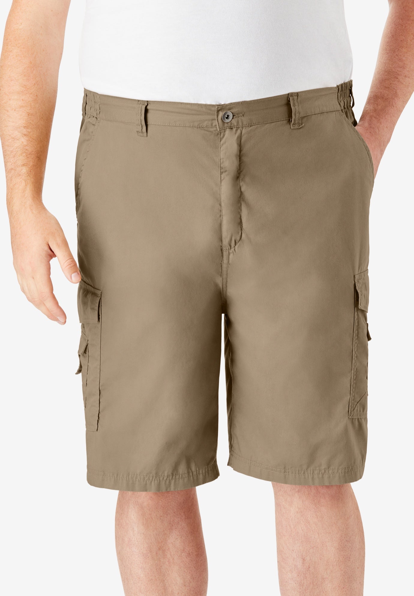 10" Side Elastic Canyon Cargo Shorts image number 0