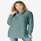 Eyelash Cowl Neck Sweater image number 0